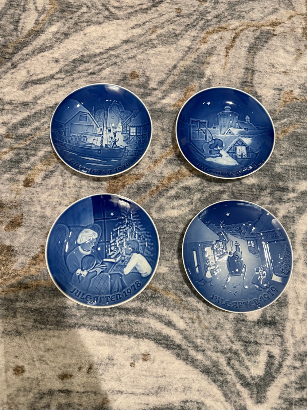 Royal Copenhagen B&G 7” Porcelain Plates